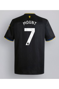 Manchester United Mason Mount #7 Jalkapallovaatteet Kolmaspaita 2025-26 Lyhythihainen